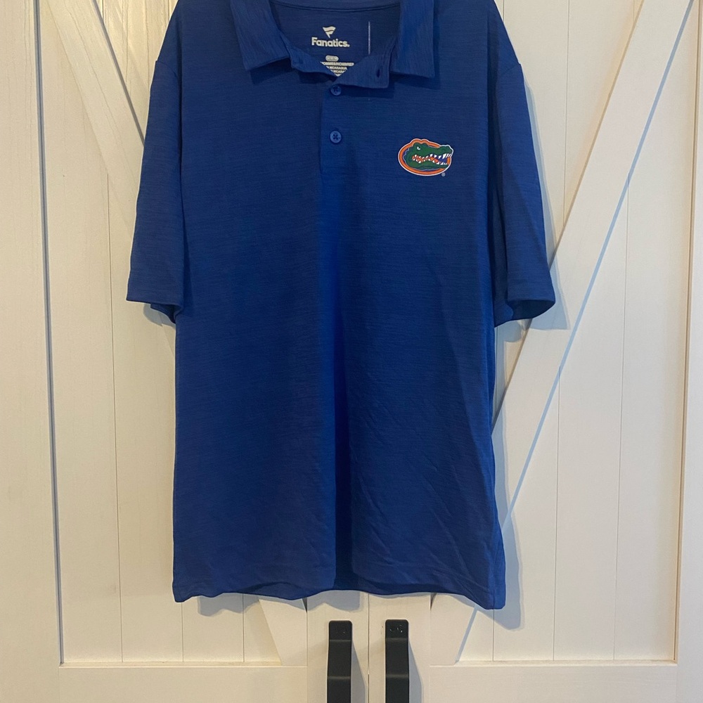 Fanatics Men's Blue Polo Shirt